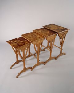 A Nest of Table, c.1900 (ahşap)